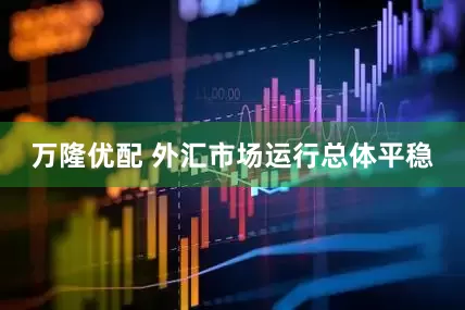 万隆优配 外汇市场运行总体平稳