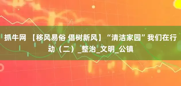 抓牛网 【移风易俗 倡树新风】“清洁家园”我们在行动（二）_整治_文明_公镇